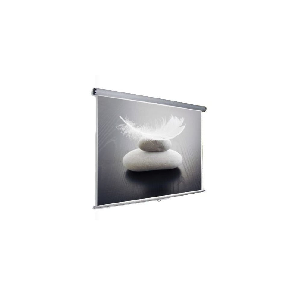 Écran de projection manuel mural ORAY Cineflex 180 x 180 cm - Blanc Mat – Image 2