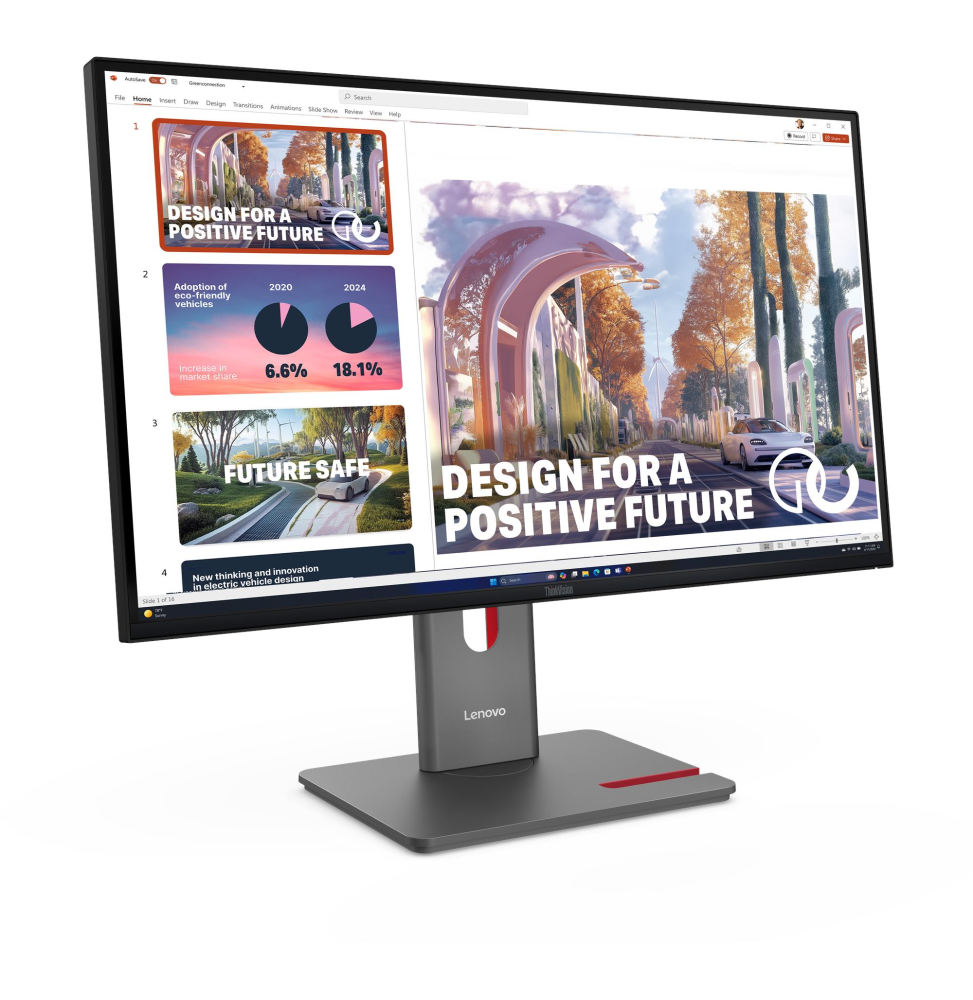 Écran Plat 27" Lenovo ThinkVision P27QD-40 (64B3GAT2EU) – Image 2