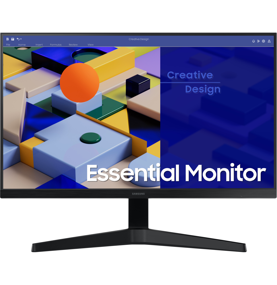 Écran Plat 27" Samsung Essential Monitor S3 S31C (LS27C310EAMXZN)