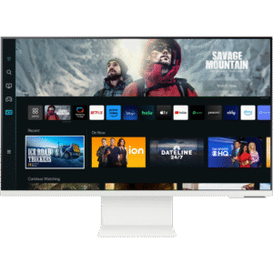 Écran Plat 32" Samsung Smart 4k Ultra HD M8 M80C avec caméra intégrée (LS32CM801UMXZN)