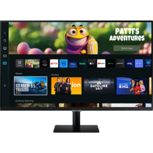 Écran Plat 32" Samsung Smart Monitor M5 (LS32CM500EMXZN)