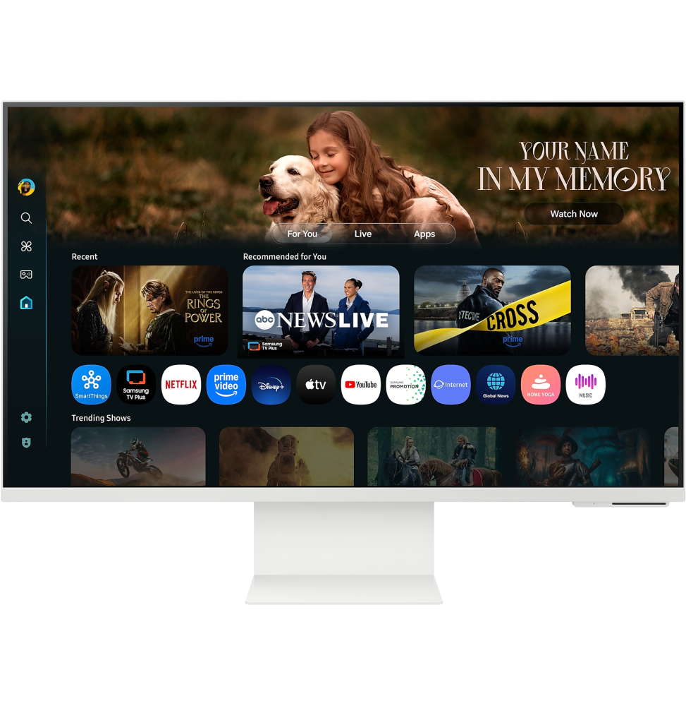 Écran Smart AI 32" Samsung M8 M80F UHD 4K avec camera (LS32FM801UUXEN) – Image 2