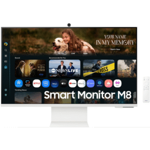 Écran Smart AI 32" Samsung M8 M80F UHD 4K avec camera (LS32FM801UUXEN)