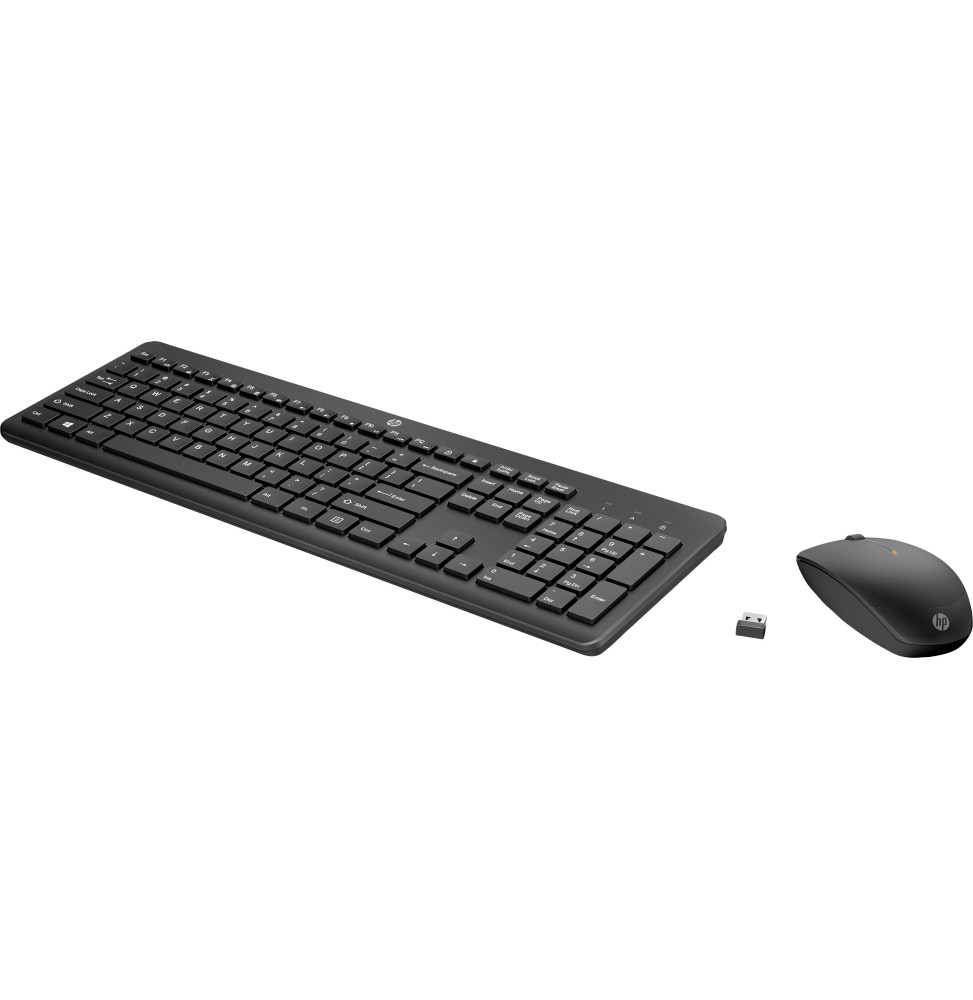 Ensemble clavier et souris sans fil HP 235 AZERTY (1Y4D0AA) – Image 2