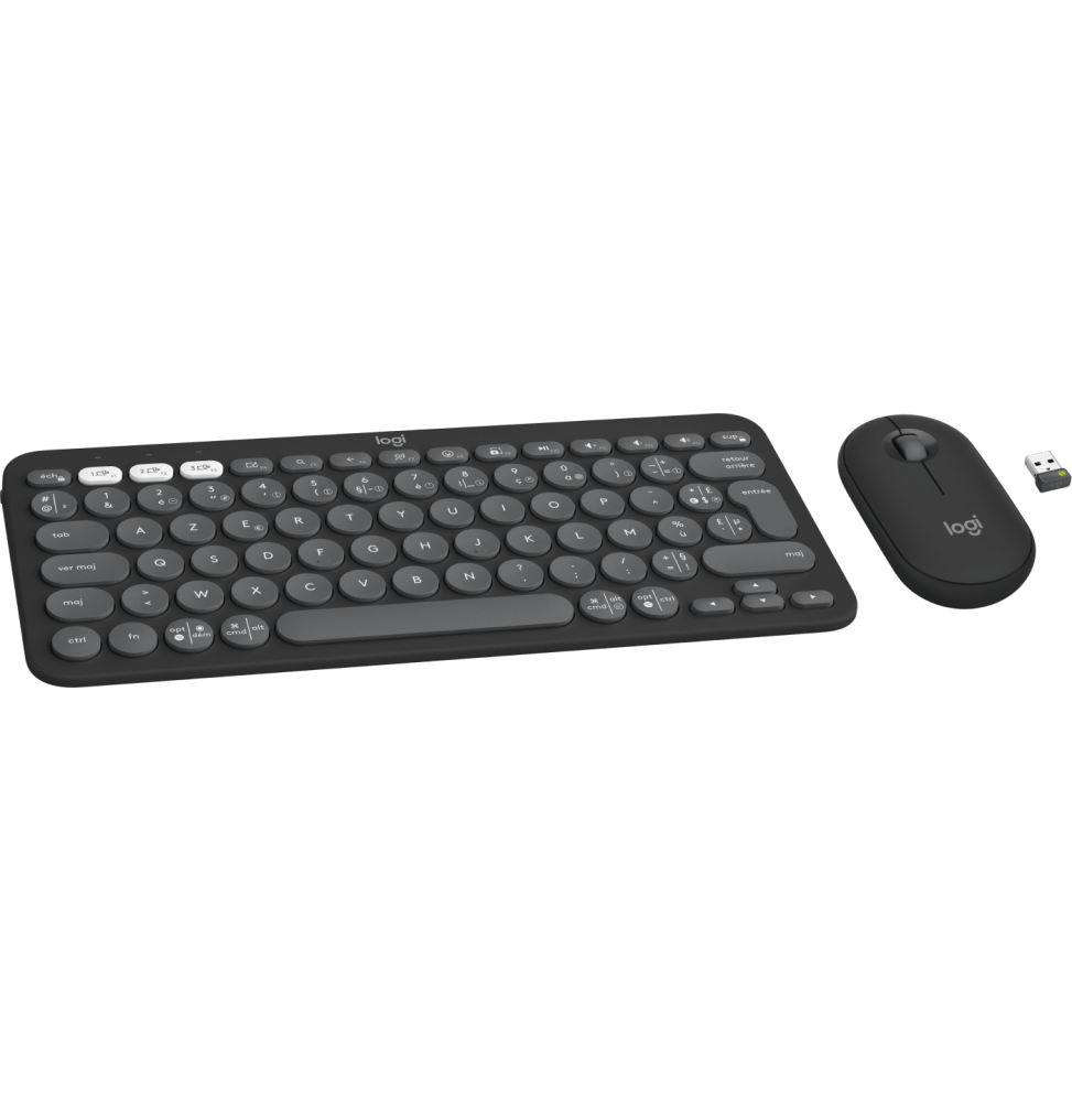Ensemble clavier et souris sans fil Logitech Pebble 2 Combo – Image 2