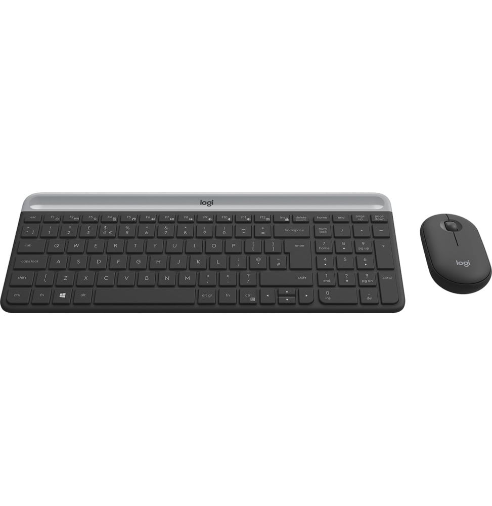 Ensemble clavier et souris sans fil ultra-fin Logitech MK470 AZERTY (920-009190) – Image 2
