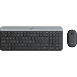 Ensemble clavier et souris sans fil ultra-fin Logitech MK470 AZERTY (920-009190)
