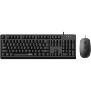 Ensemble filaire souris + clavier Rapoo X130PRO (AZERTY Français)