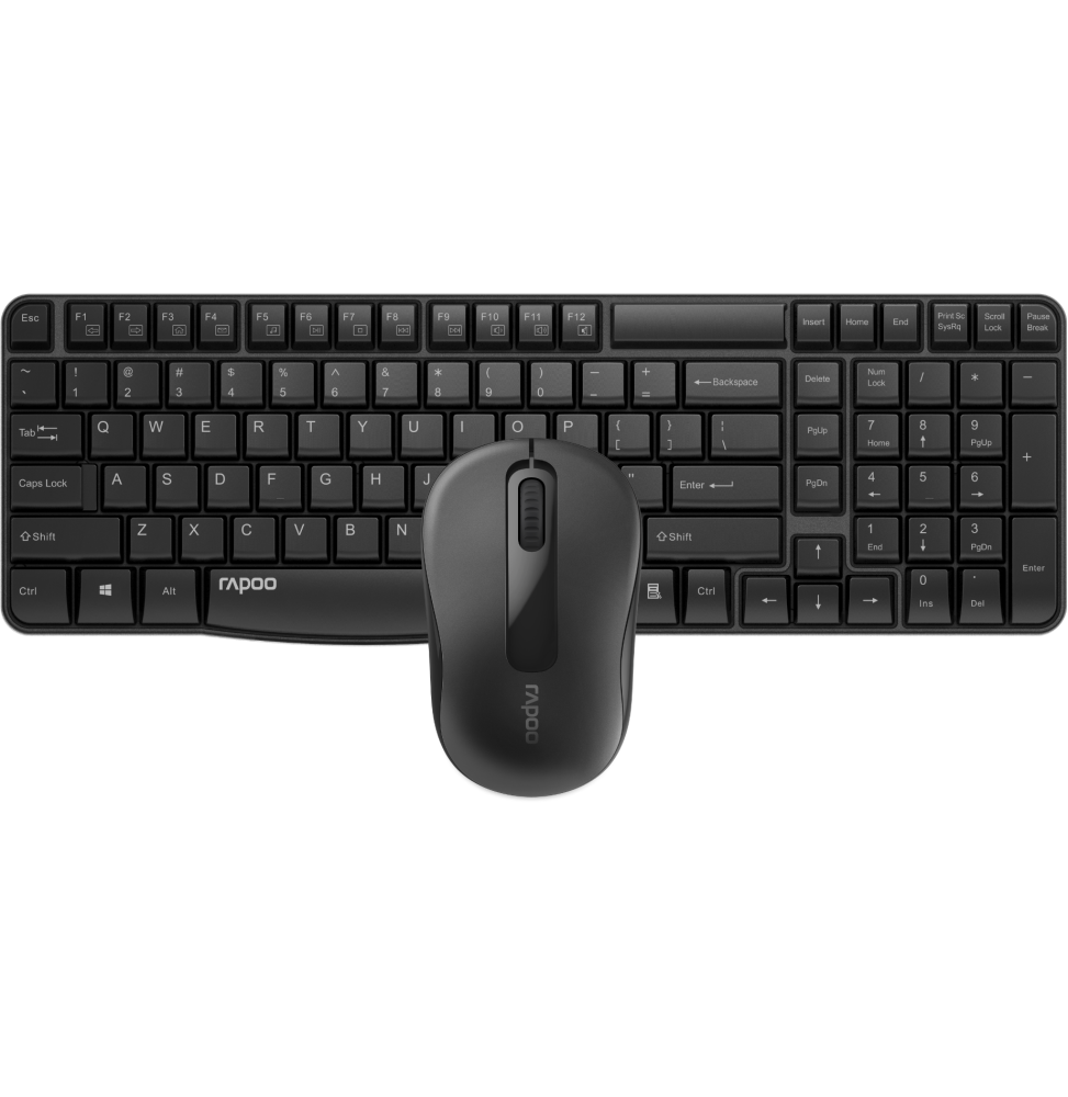 Ensemble sans fil souris + clavier Rapoo X1800S (AZERTY Français)