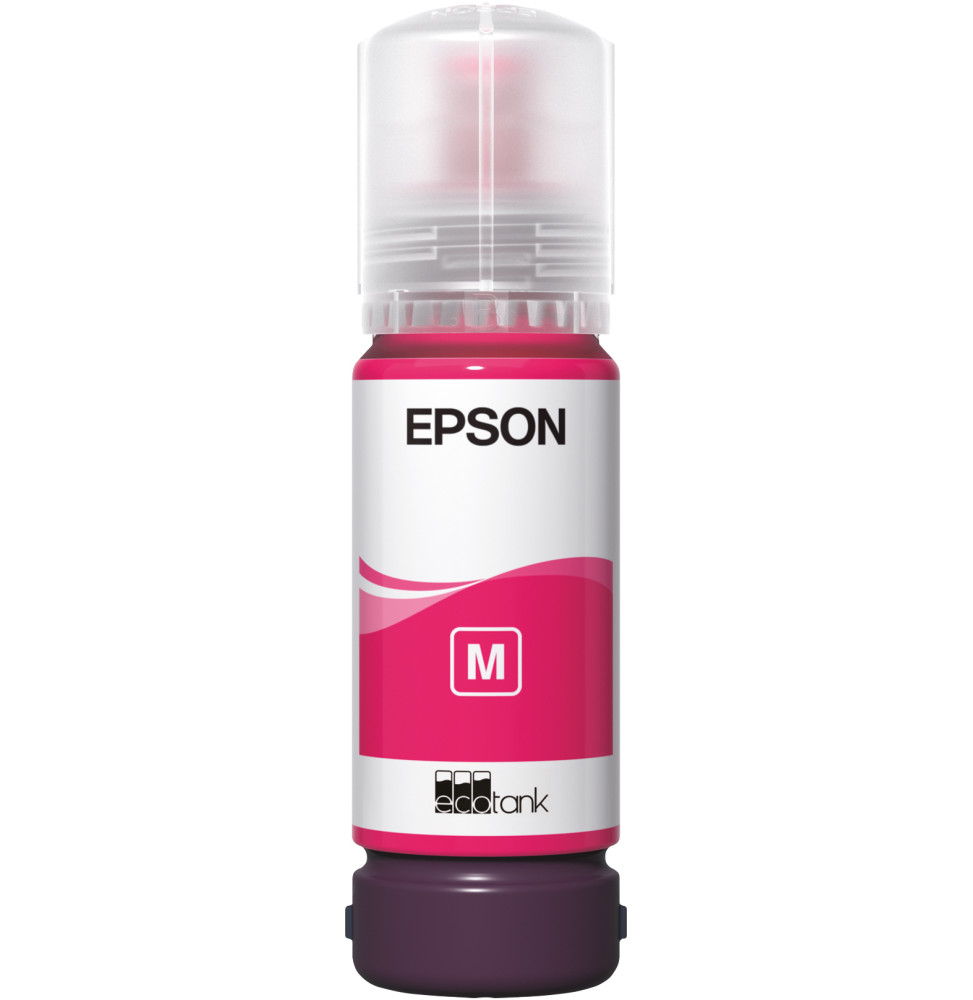 Epson 108 Magenta - Bouteille d'encre Epson EcoTank d'origine (C13T09C34A)