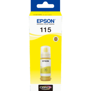 Epson 115 Jaune - Bouteille d'encre Epson EcoTank d'origine (C13T07D44A)