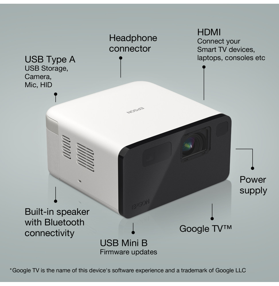 Epson EF-21W VideoProjecteur laser Full HD 1080p (V11HB35040) – Image 2