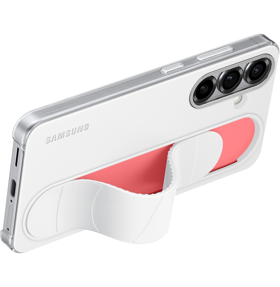 Étui Samsung standing Grip pour Galaxy S25+ (EF-GS936CWEGWW)