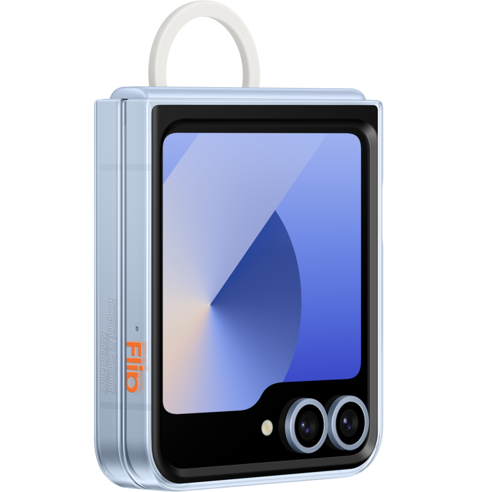 Étui Samsung transparent pour Galaxy Z Flip6 (EF-QF741CTEGWW) – Image 2
