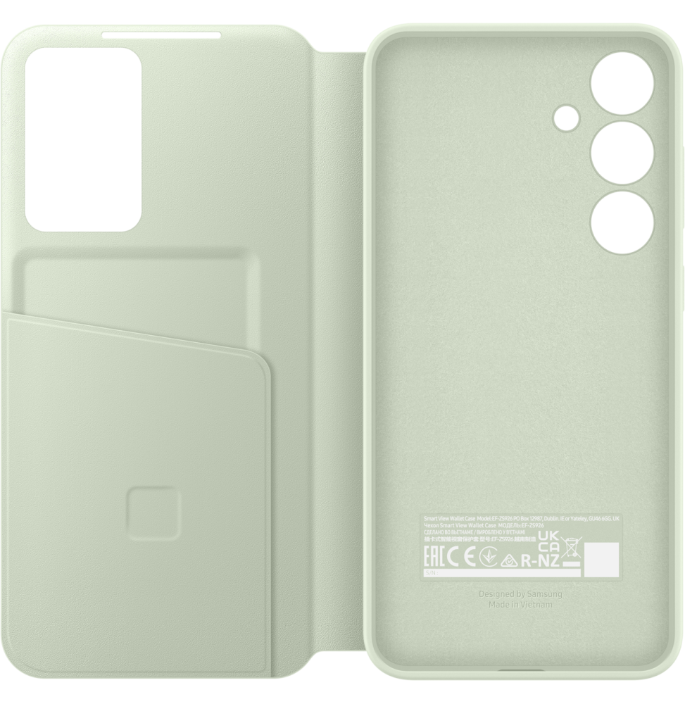 Étui smart View Samsung avec porte-carte pour Galaxy S24+ (EF-ZS926CGEGWW)