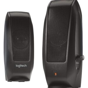 Haut-parleurs Logitech S120 pour PC - Noir (980-000010)
