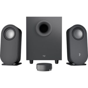 Haut-parleurs pour ordinateur Logitech Z407 Bluetooth® avec caisson de basses et commande sans fil (980-001348)