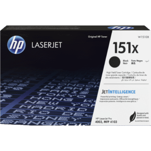 HP 151X Noir (W1510X) - Toner HP LaserJet d'origine