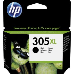 HP 305XL Noir - Cartouche d'encre grande capacité HP d'origine (3YM62AE)