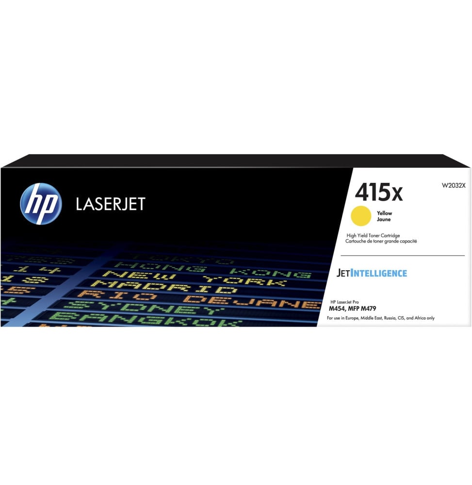 HP 415X Jaune (W2032X)