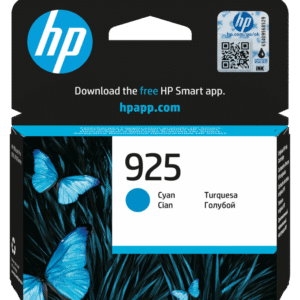 HP 925 Cyan - Cartouche d'encre HP d'origine (4K0V6PE)
