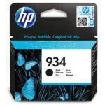 HP 934 Noir - Cartouche d'encre HP d'origine (C2P19AE)