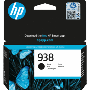 HP 938 Noir - Cartouche d'encre HP d'origine (4S6X8PE)