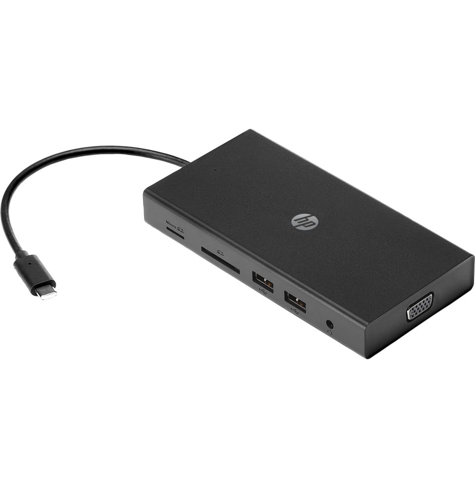 HP Concentrateur de voyage multi-ports USB-C Concentrateur de voyage multi-ports USB-C HP (1C1Y5AA) – Image 2