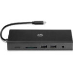 HP Concentrateur de voyage multi-ports USB-C Concentrateur de voyage multi-ports USB-C HP (1C1Y5AA)