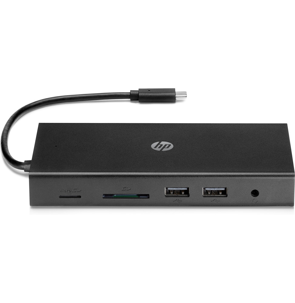 HP Concentrateur de voyage multi-ports USB-C Concentrateur de voyage multi-ports USB-C HP (1C1Y5AA)