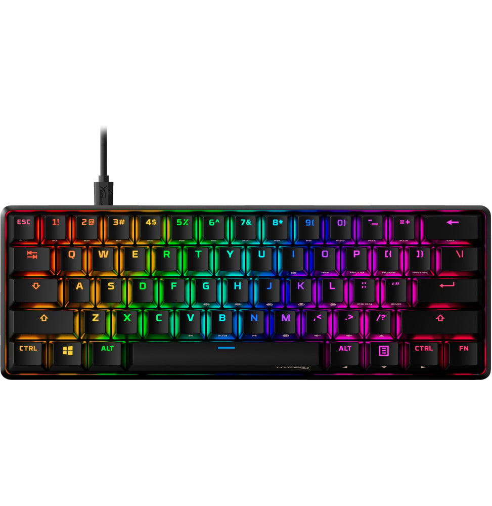 HP HyperX Alloy Origins 60 - Clavier mécanique gaming - HX rouge (6P6K8AA)