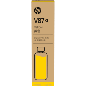 HP V87XL Jaune 500ml - Bouteille d'encre HP d'origine (7FN96A)