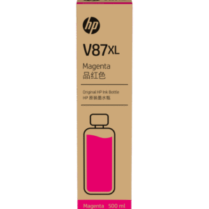 HP V87XL Magenta 500ml - Bouteille d'encre HP d'origine (7FN97A)