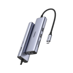 HUB Ugreen USB-C 7 en 1 Supporte PD (Power Delivery) 100W Recharge (90568)
