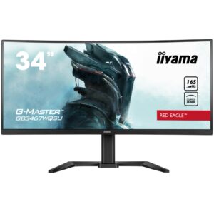 iiyama G-MASTER GB3467WQSU-B5 écran plat de PC 86,4 cm (34") 3440 x 1440 pixels UltraWide Quad HD LED Noir (GB3467WQSU-B5)