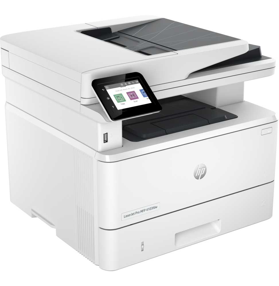 Imprimante Multifonction Laser Monochrome HP LaserJet Pro 4103fdw (2Z629A) – Image 2