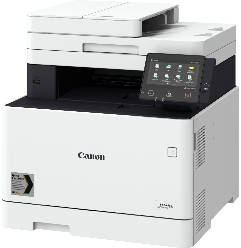 Imprimante Multifonction laser couleur Canon MF744CDW (3101C010AA) – Image 2