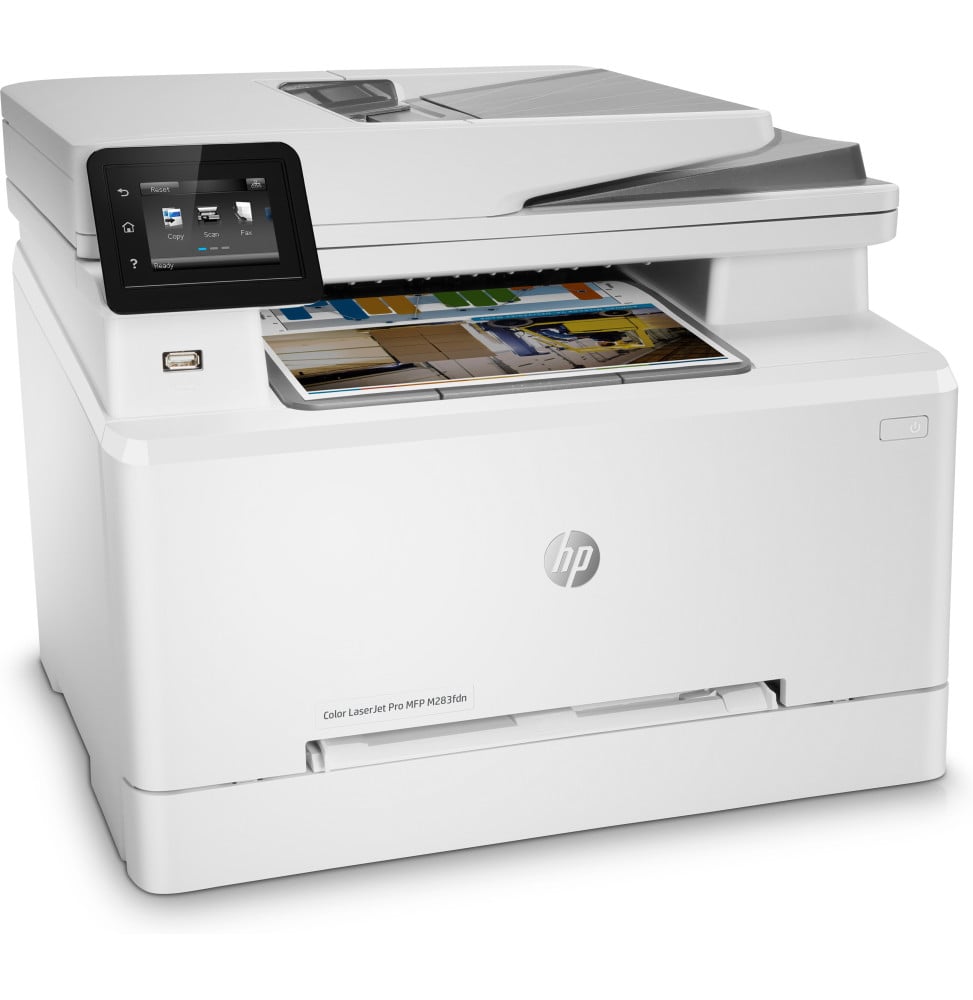 Imprimante Multifonction Laser Couleur HP LaserJet Pro M283fdn (7KW74A) – Image 2