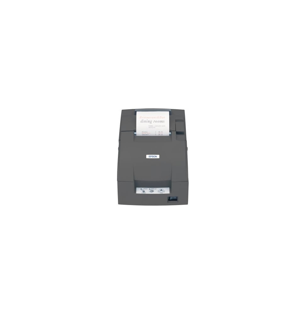 Imprimante ticket à impact Epson TM-U220B Port Série noire avec alimentation – Image 2