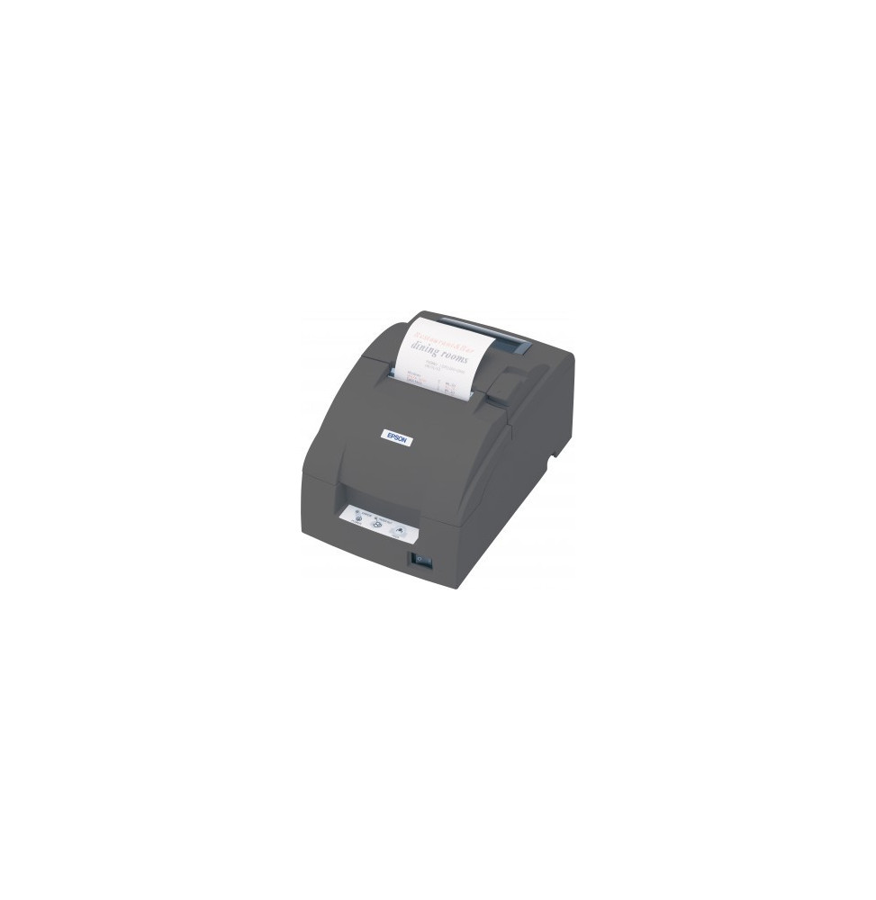 Imprimante de tickets à impact Epson TM-U220D Série noire (Avec alimentation - Sans cordon secteur) – Image 2