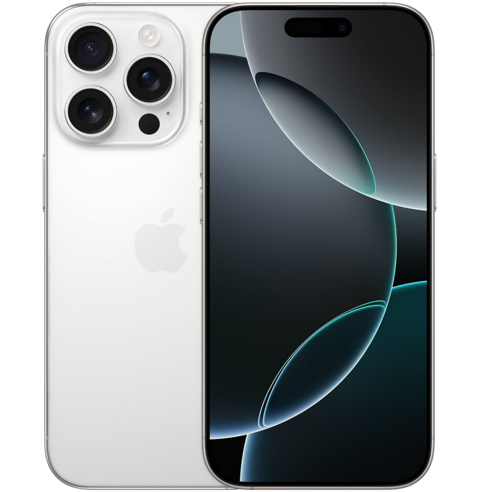 iPhone 16 Pro 128 Go | Couleur Titane blanc (MYNE3ZD/A)