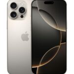 iPhone 16 Pro Max 512 Go | Couleur Titane naturel (MYX33ZD/A)
