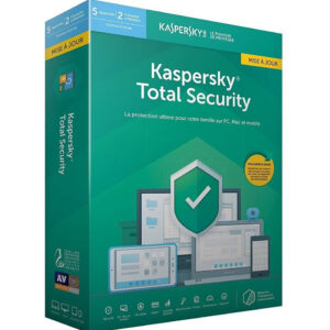 Kaspersky Total Security 2020 - 5 Postes / 1 An
