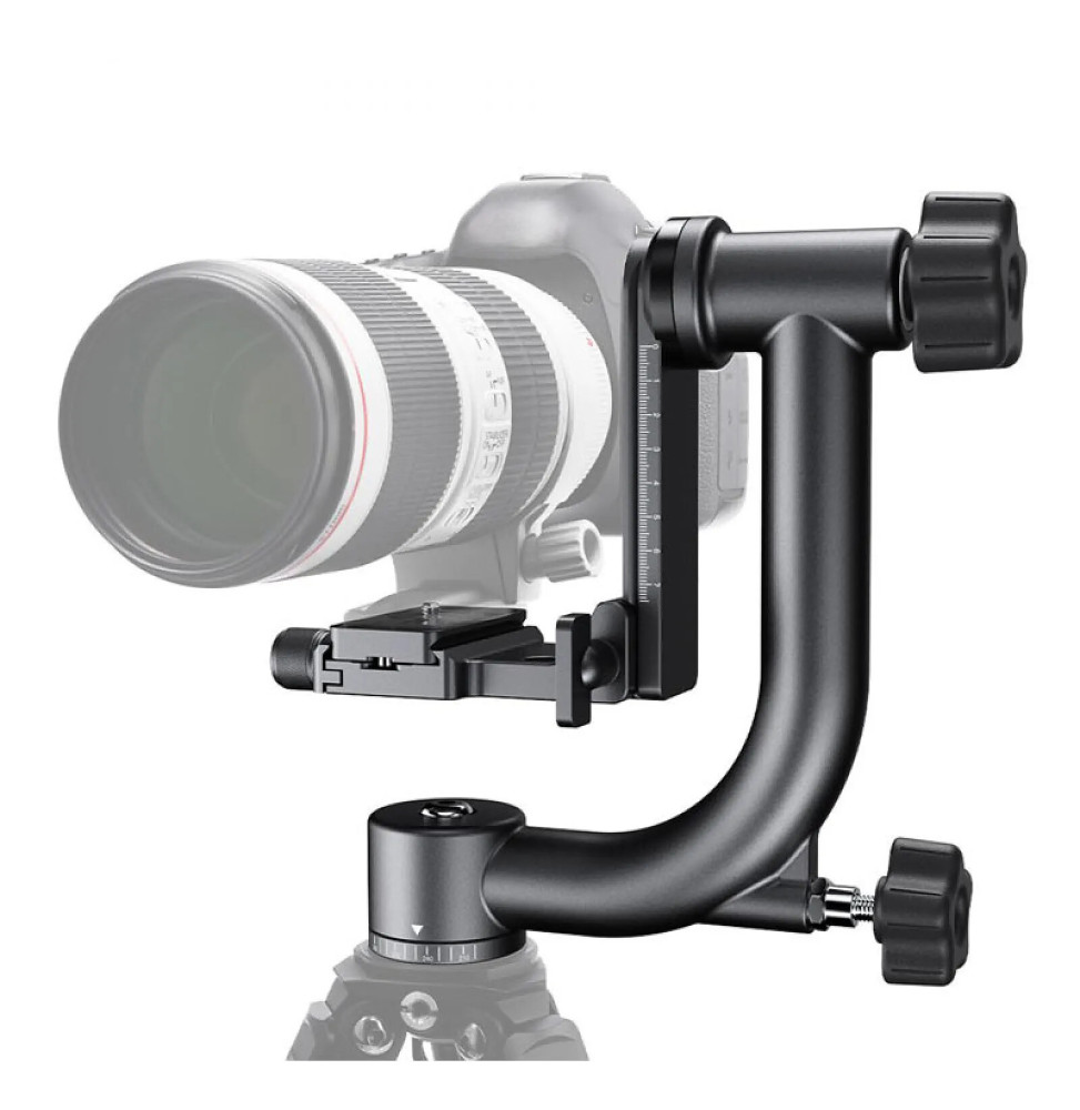 K&F Rotule pendulaire version standard 360 avec plaque de dégagement