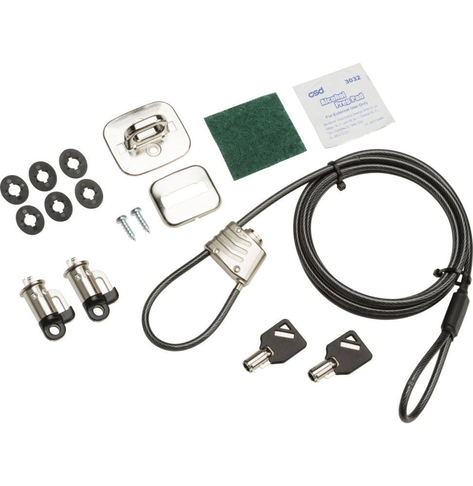 Kit de verrouillage de sécurité pour ordinateur professionnel HP v3 (3XJ17AA)