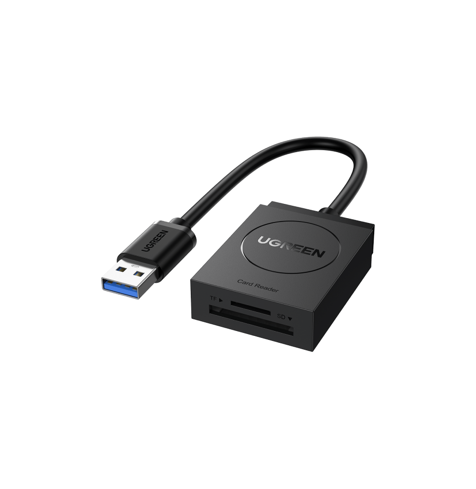 Lecteur carte mémoire SD/TF Ugreen USB 3.0 2 en 1 (20250)