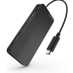 Station d'accueil de voyage Lenovo USB-C pour deux écrans - avec adaptateur (40B90100EU)