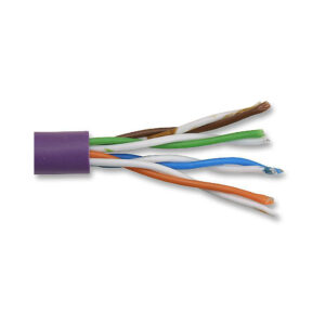 Leviton Category 6 U/UTP EuroClass Eca Cables - Vente par bobine de 305 mètres (C6U-ECA-B305VT4)