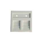 Leviton Flat Snap-In-Jack Flat Module, 45x45mm (MMCUNILGD45001)