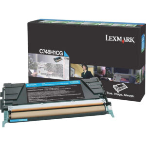 Lexmark C748 Cyan - Toner Lexmark programme de retour (C748H1CG)